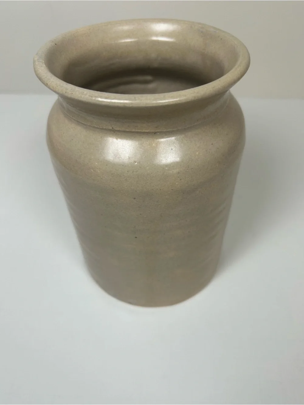Nancy Sampson 6” Vintage 1988 Stoneware Pottery Jar Westborough Westminster Mass